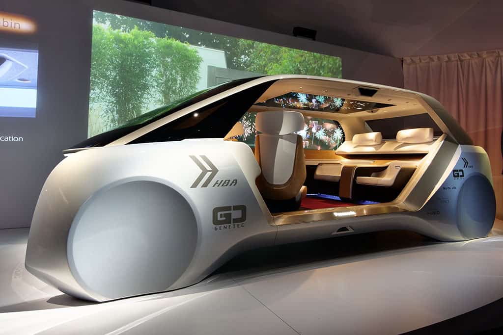 „Das Zukunftsauto“: Die selbstfahrende Komfortzone begeistert bei der CES 2018