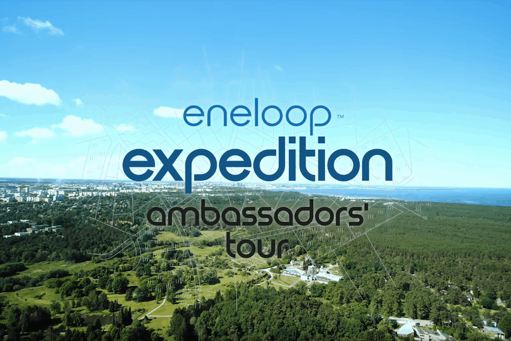 eneloop Challenge: Quer durch Europa für mehr Nachhaltigkeit.