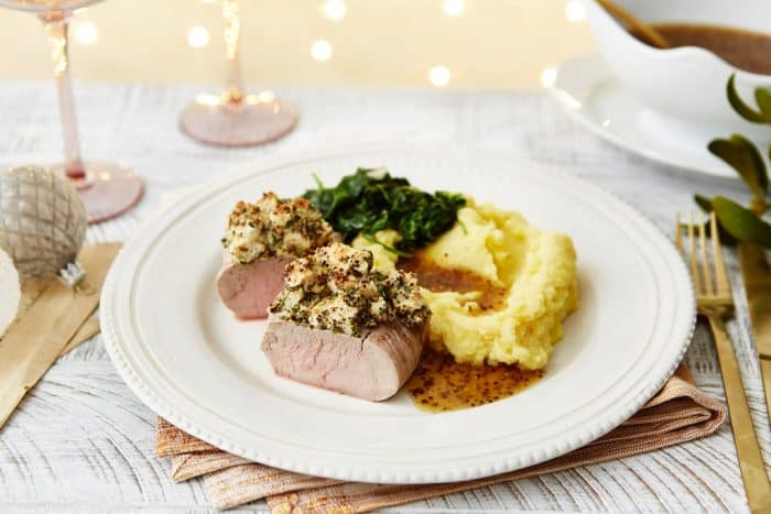 Perfektes Festtagsrezept: Schweinefilet Mit Senfkruste.